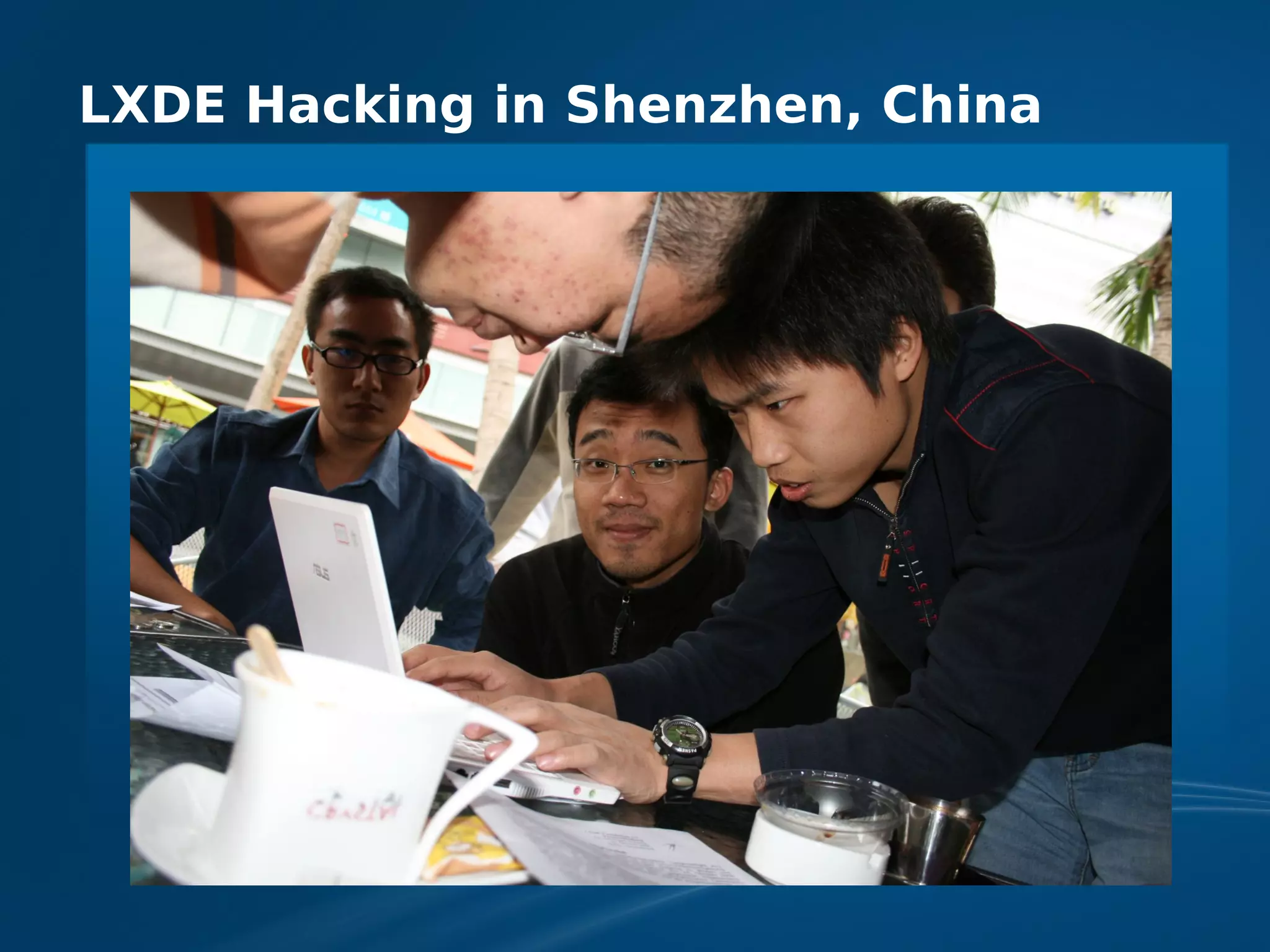 LXDE Presentation at FOSDEM 2009