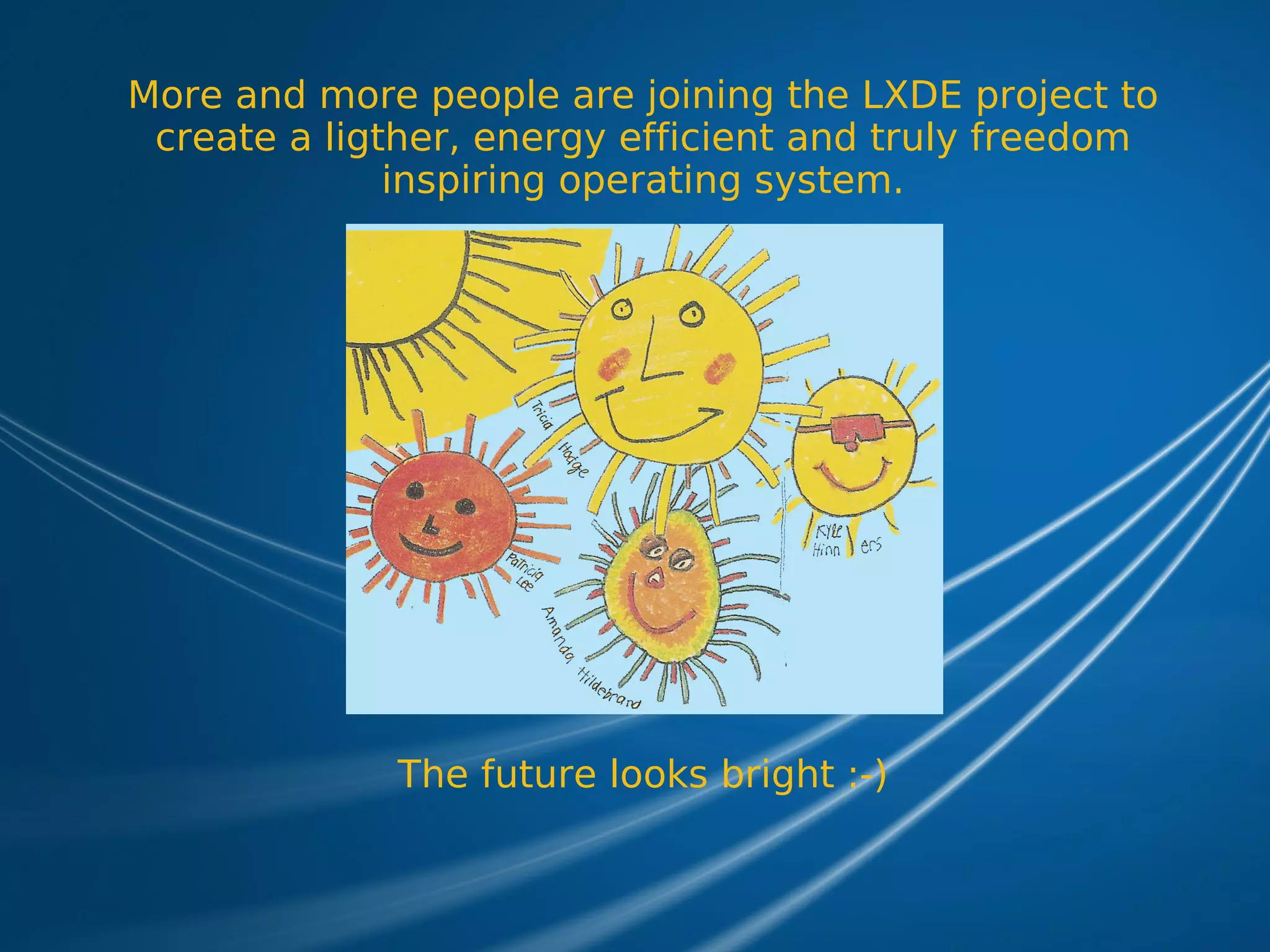 LXDE Presentation at FOSDEM 2009