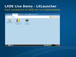 LXDE Presentation at FOSDEM 2009