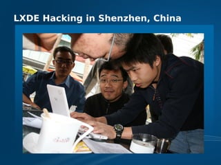 LXDE Presentation at FOSDEM 2009