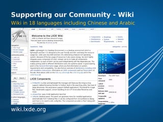 LXDE Presentation at FOSDEM 2009