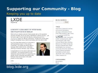 LXDE Presentation at FOSDEM 2009