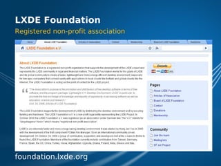 LXDE Presentation at FOSDEM 2009