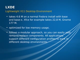 LXDE Presentation at FOSDEM 2009