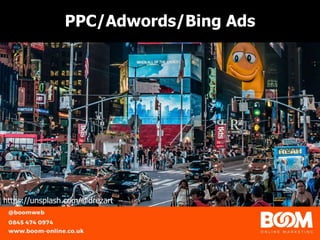PPC/Adwords/Bing Ads
https://unsplash.com/@drezart
 