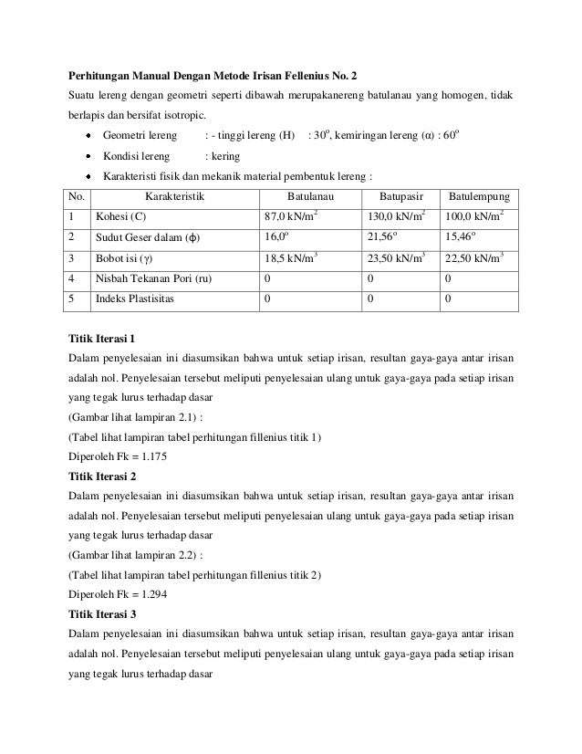 101830804 Laporan Tugas Stabilitas Lereng 1