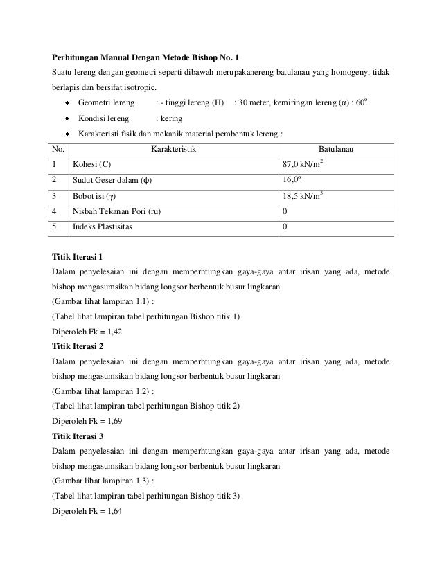 101830804 Laporan Tugas Stabilitas Lereng 1