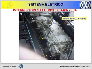 Treinamento – Assistência Técnica 
SISTEMA ELÉTRICO 
Sinais para LU e outros 
INTERRUPTORES ELÉTRICOS CAIXA ZF 16  