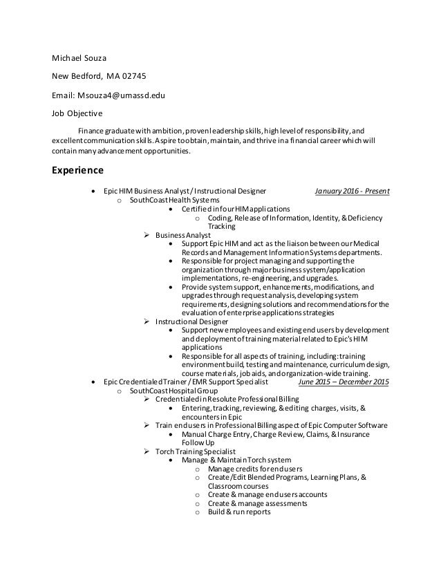 Resume From LinkedIn