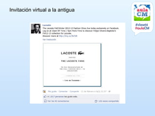 Invitación virtual a la antigua

                                  #clase14
                                  @aulaCM
 