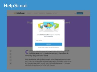 HelpScout
 