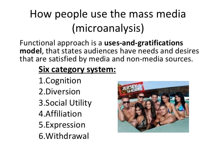 uses and functions of mass media Advertisements: mass media and their role in modern times mass media are tools for the transfer of information, concepts, and ideas to the audience—the readers, listeners or the viewers. uses and functions of mass media Advertisements: mass media and their role in modern times mass media are tools for the transfer of information, concepts, and ideas to the audience—the readers, listeners or the viewers.