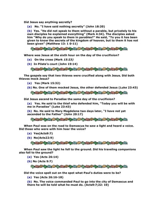101 clear contradictions in the bible | PDF