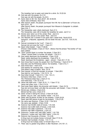 101 contradictions in the old testament of the bible | DOCX