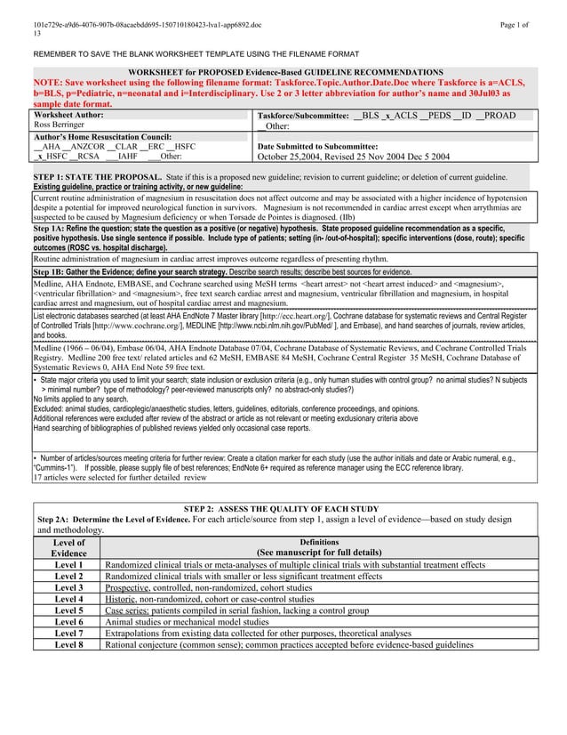 magnesium cardiac arrest PDF