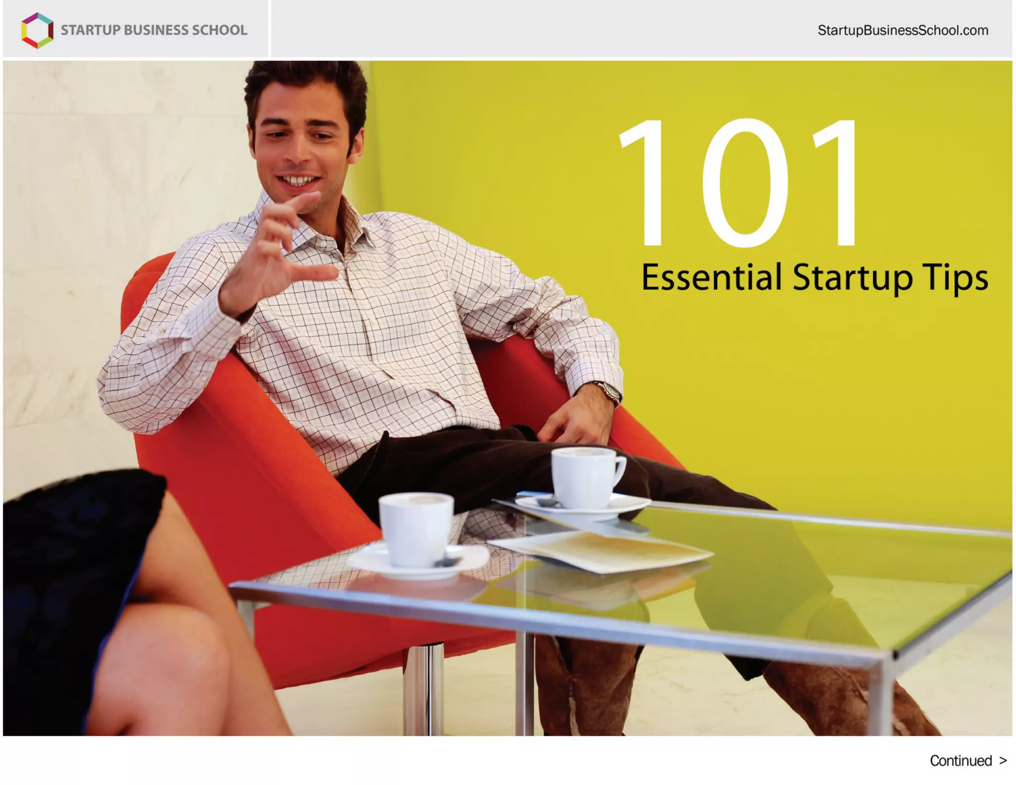 101 Essential Startup Tips