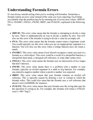 Error Formukla 101 Excel Formulas .pdf