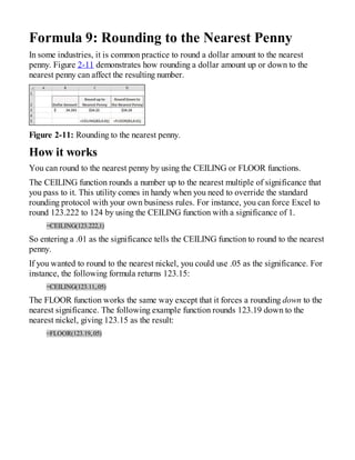 Penny Rounding Method 101 Excel Formulas .pdf
