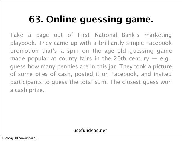 101 ideas to make banking more fun