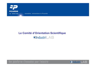 Le Comité d’Orientation Scientifique
 