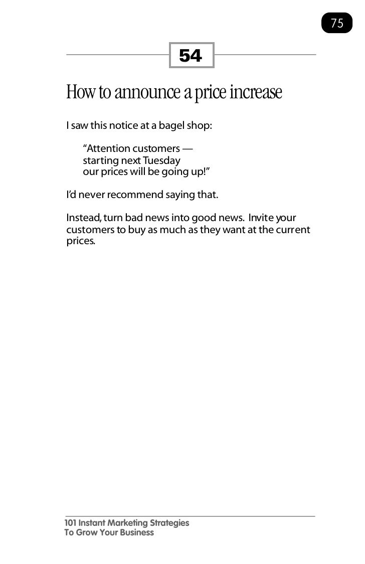 how to word a price increase notice barca fontanacountryinn com how to word a price increase notice