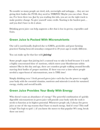 No wonder so many people are tired, sick, overweight and unhappy… they are not
giving their bodies the FUEL they need to T...