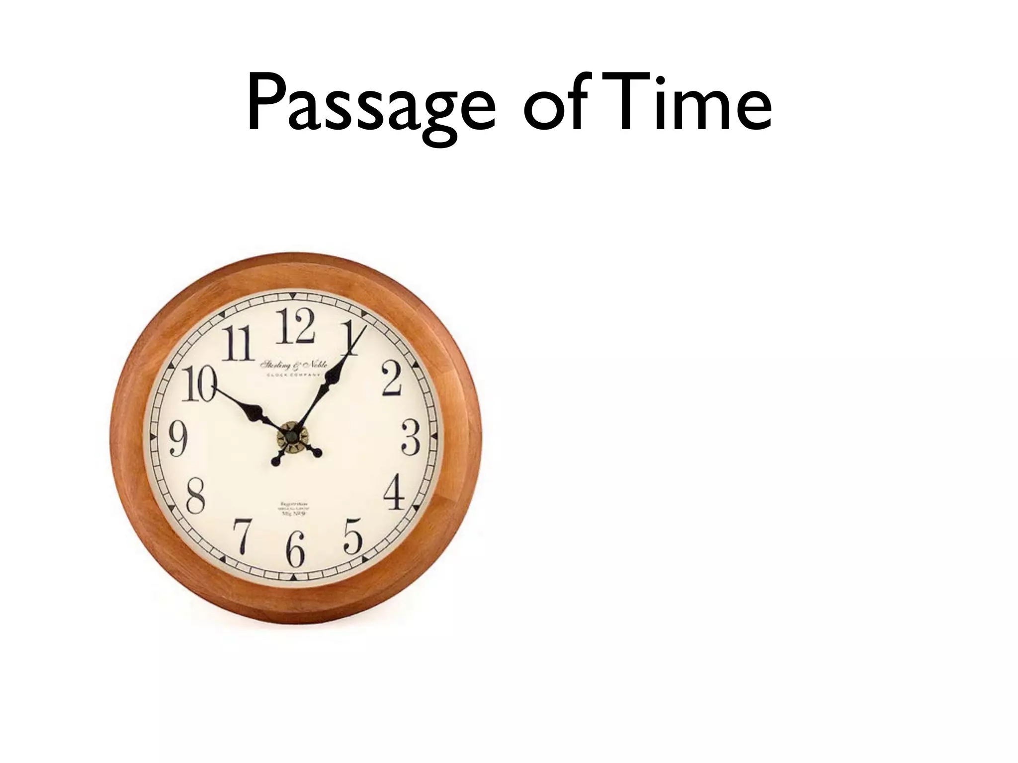 Passage of Time
 