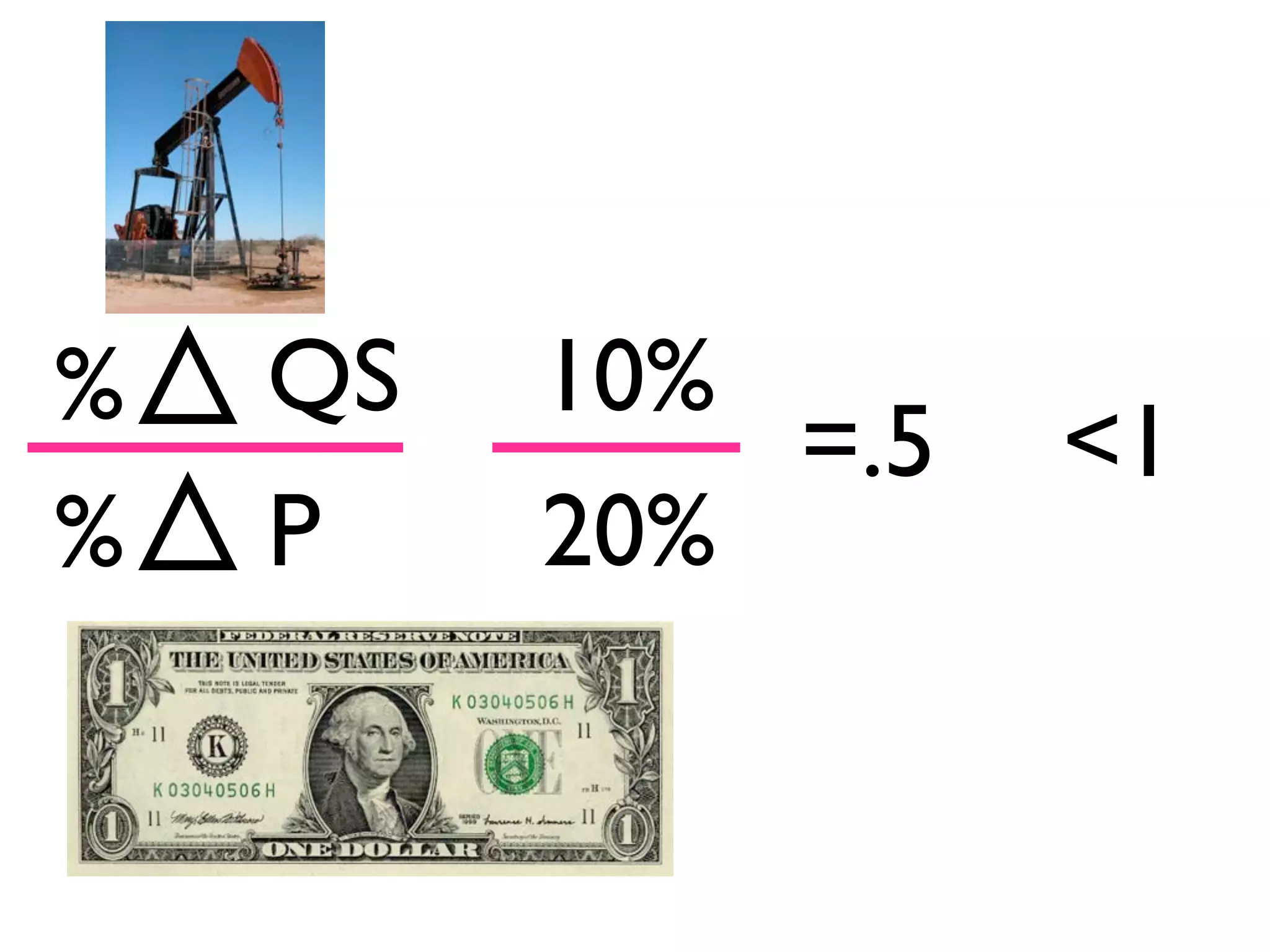 %
%
QS
P
10%
20%
=.5 <1
 