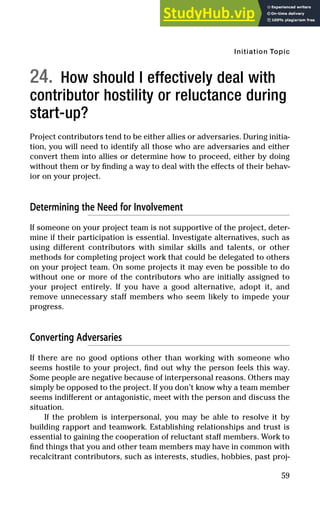 Photo inspiration: Rental Property Initiations Dependent Hostility Reference: 101 Project Management Problems And How To Solve Them