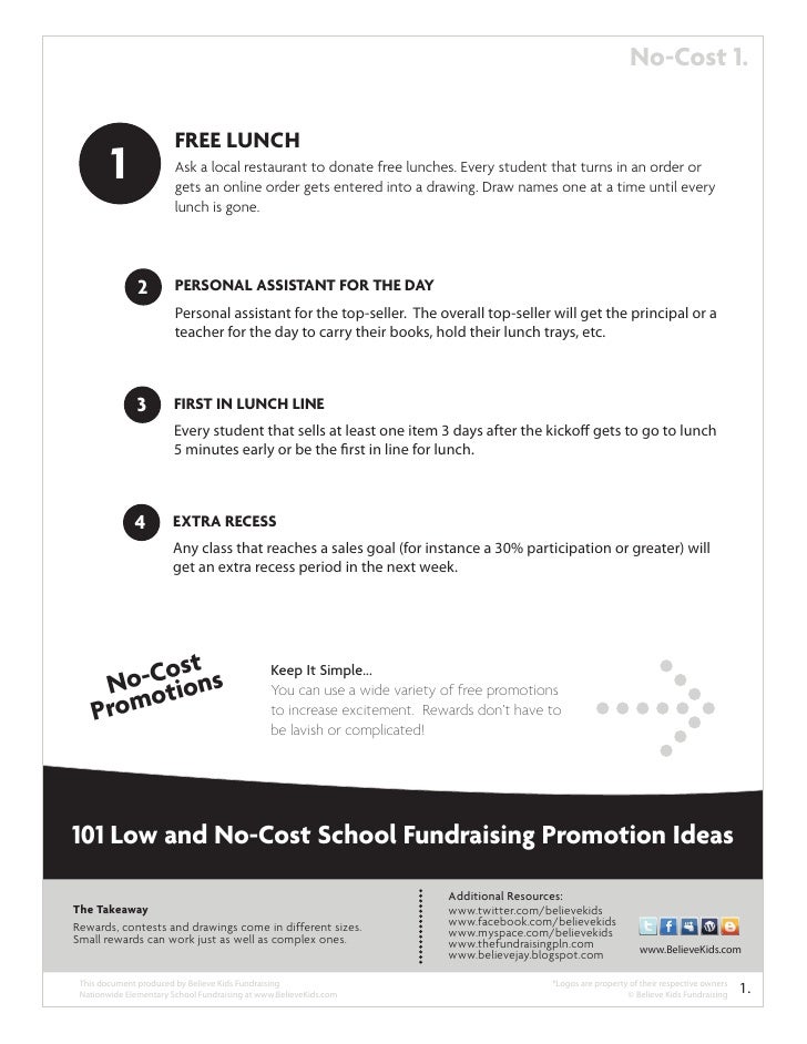 class fundraiser