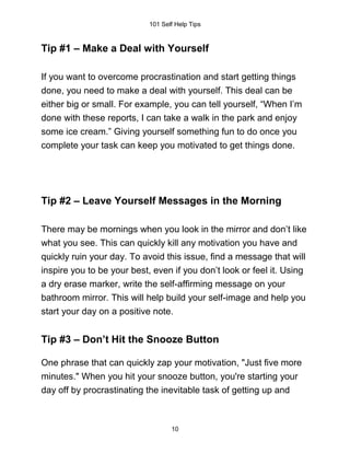 101 Self Help Tips.pdf