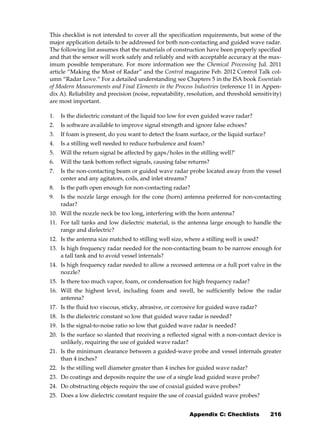 101Tips-Automation.book Page 216 Sunday, September 9, 2012 11:04 PM




              This checklist is not intended to co...