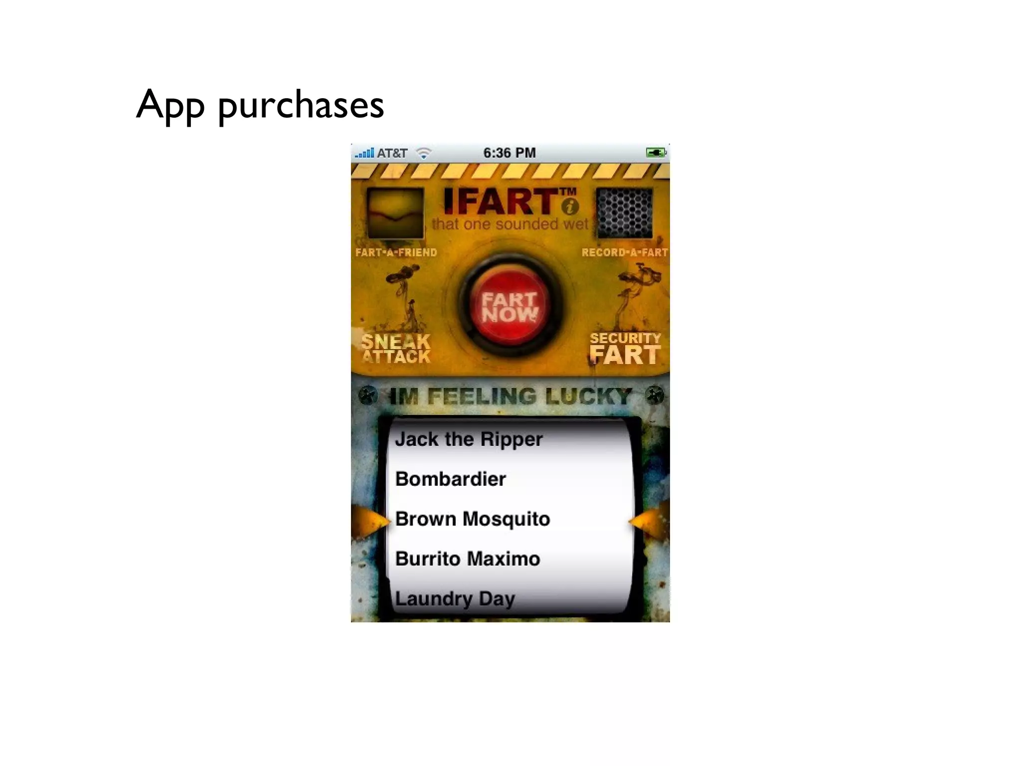 App purchases 