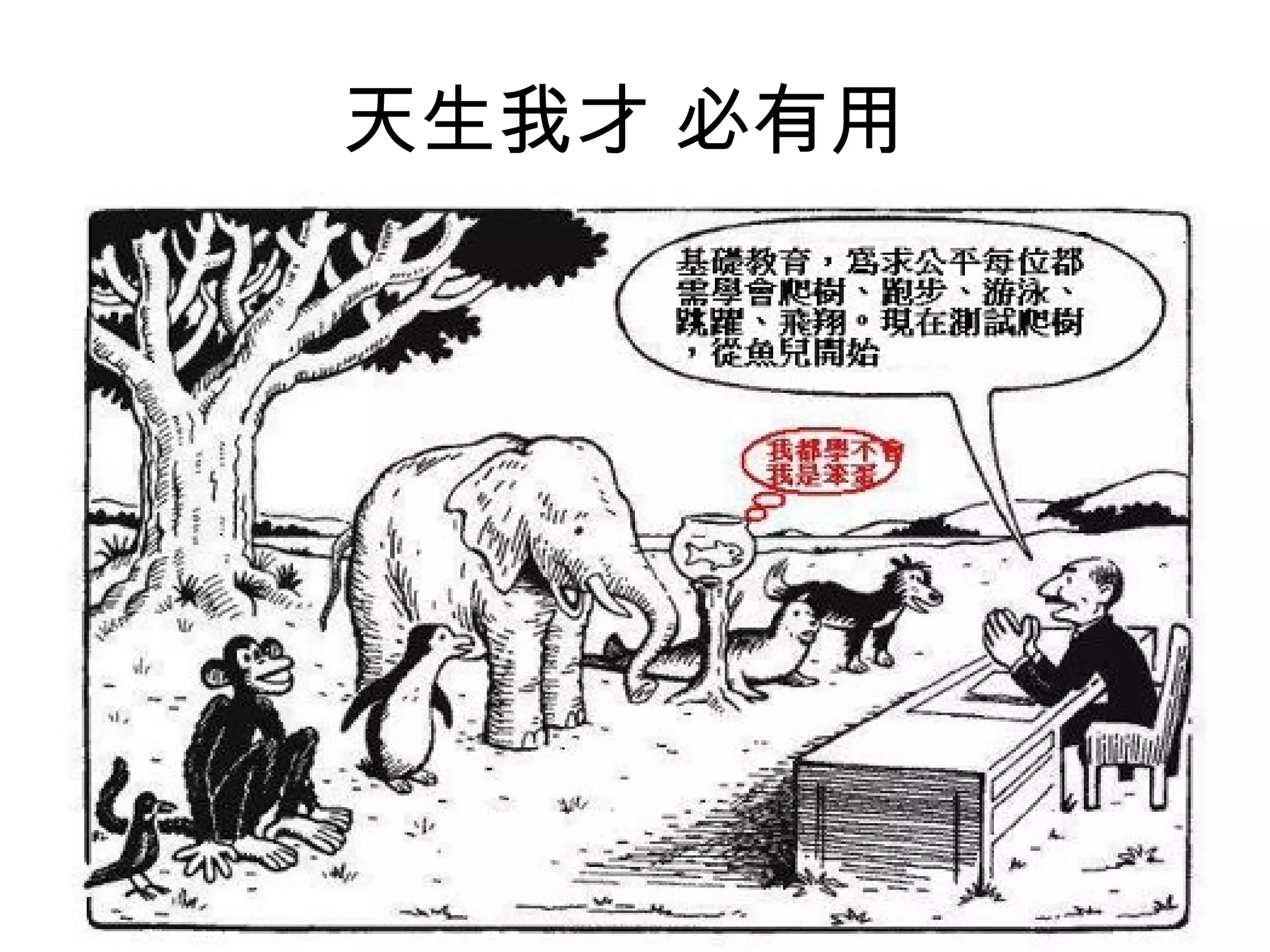 天生我才 必有用
 