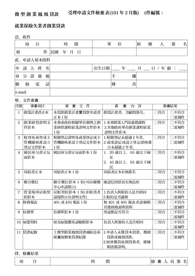 102 創業貸款計畫書 創業鳳凰計畫書 範例 詹翔霖教授