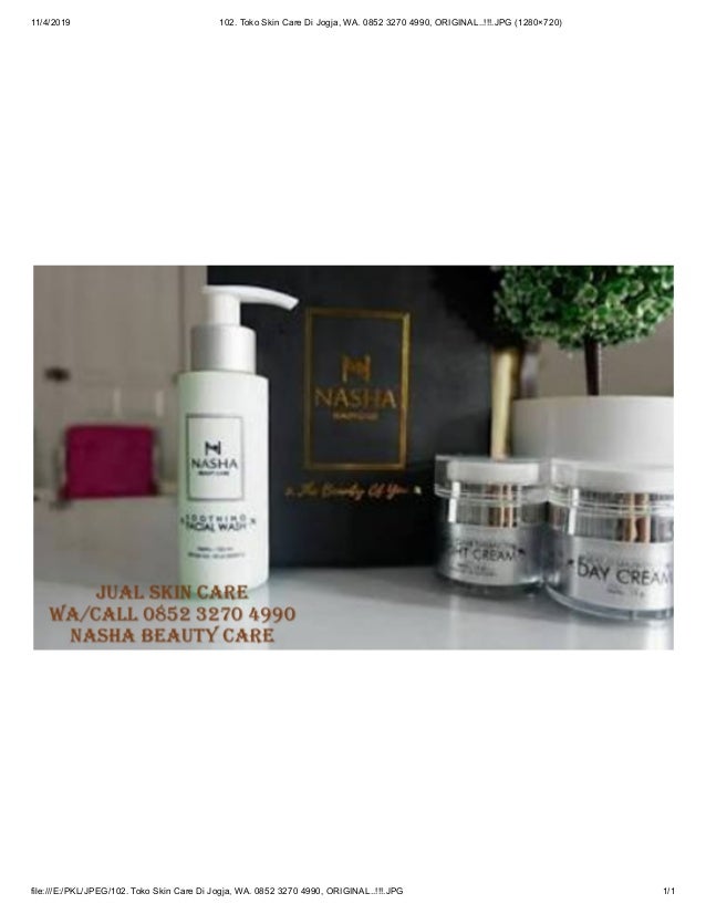 Toko Skin Care Di Jogja, WA. 0852 3270 4990, ORIGINAL..!!!