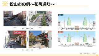 松山市の例～花町通り～
30
出典：道路行政セミナー2020.9
※
 