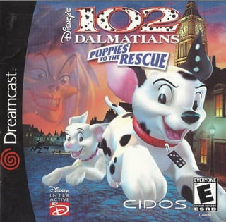 102 dalmatians puppies to the rescue eidos interactive dreamcast ntsc