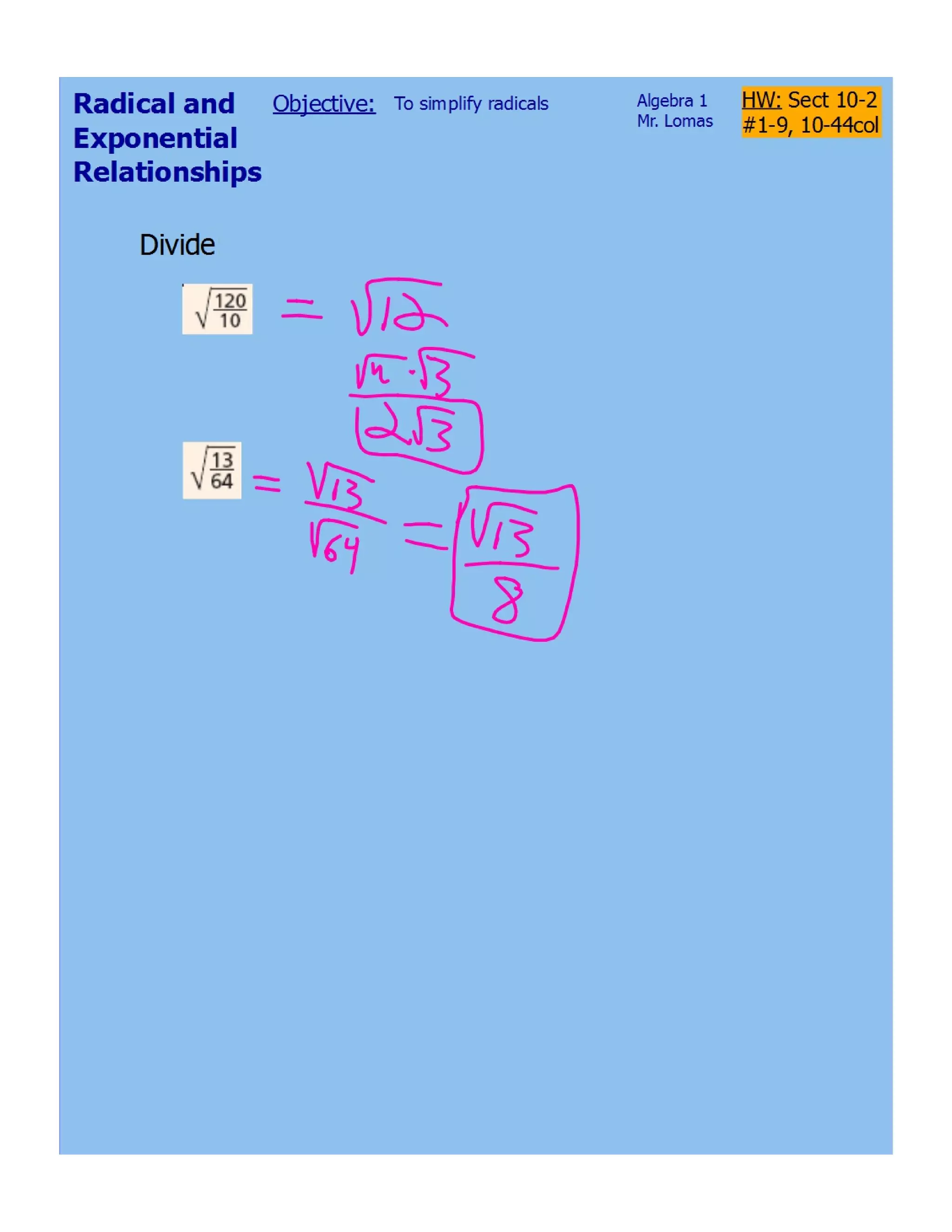 10-2 Simplifying Radicals.pdf