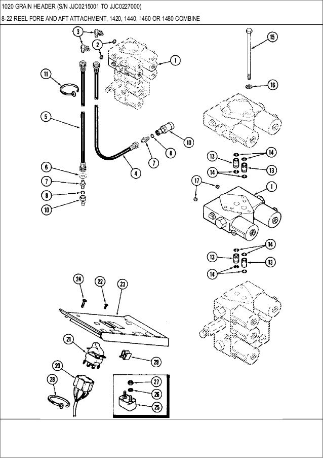 Case 1020 Grain Header