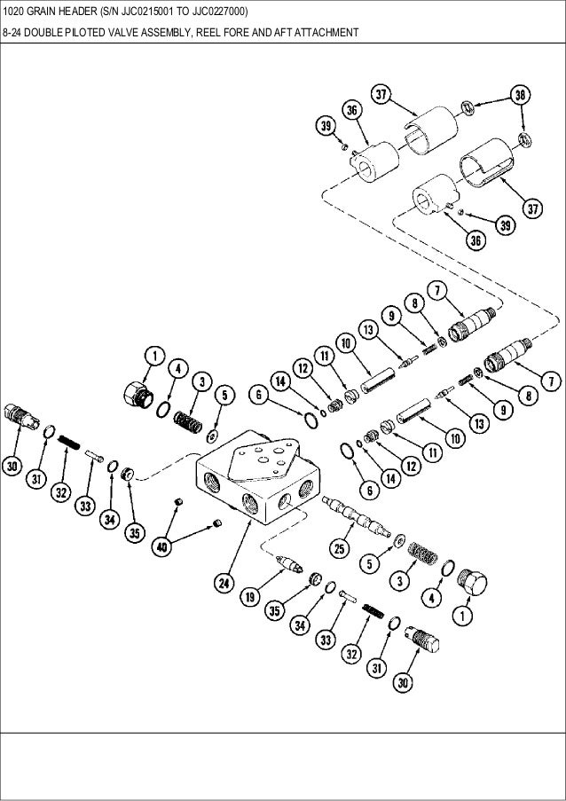 case ih 1020 header serial numbers