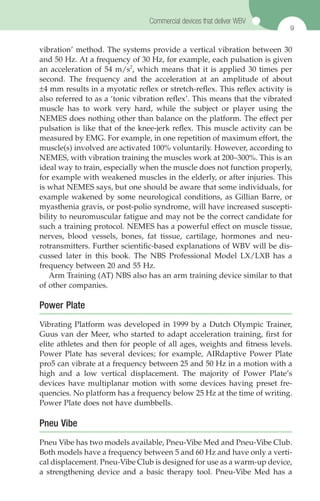 Using Whole Body Vibration In Physical Therapy And Sport Albasini A | PDF