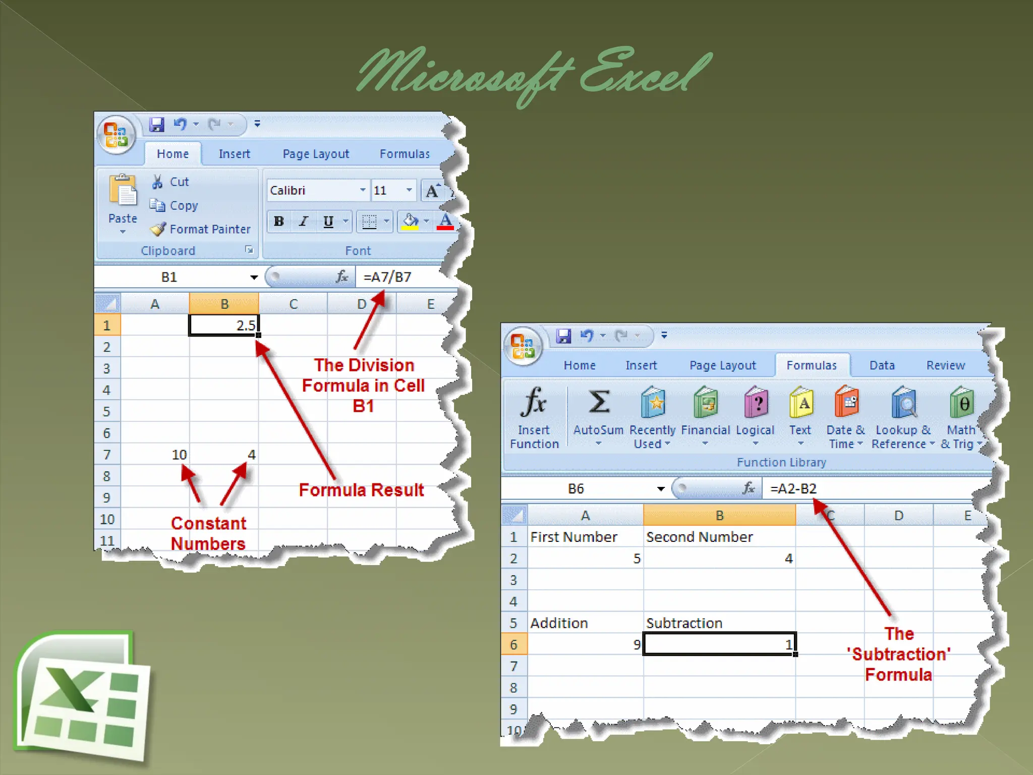 Microsoft Excel
 