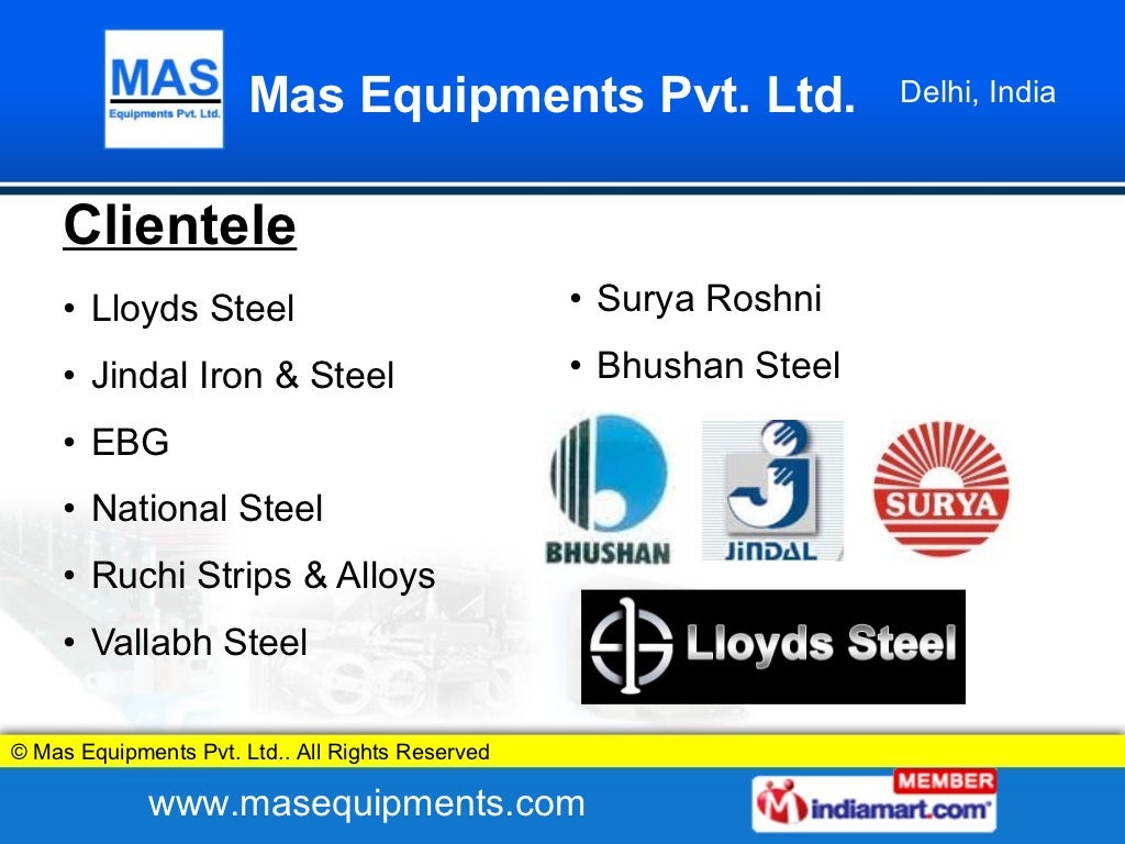 Mas Equipments Pvt. Ltd. New Delhi india
