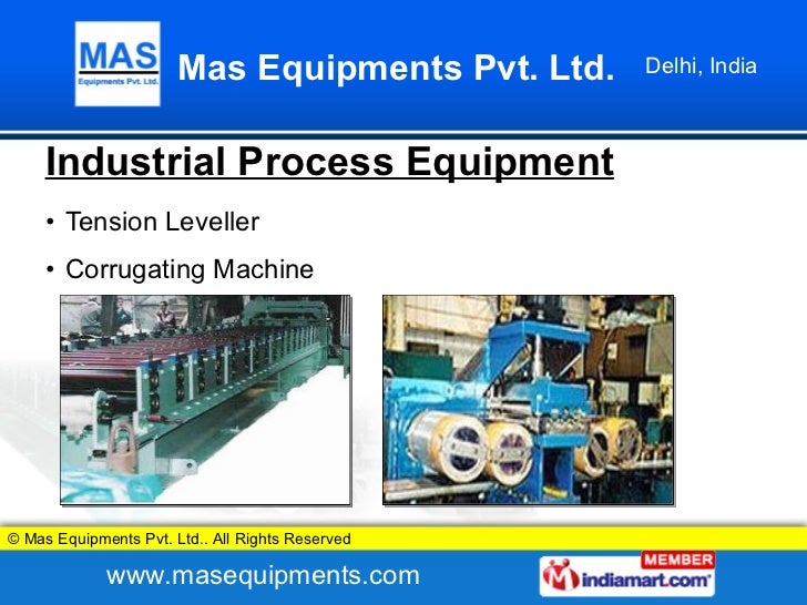 Mas Equipments Pvt. Ltd. New Delhi