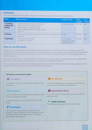 AQA A Level A Level A2 Spanish Year 2 Margaret Bond | PDF