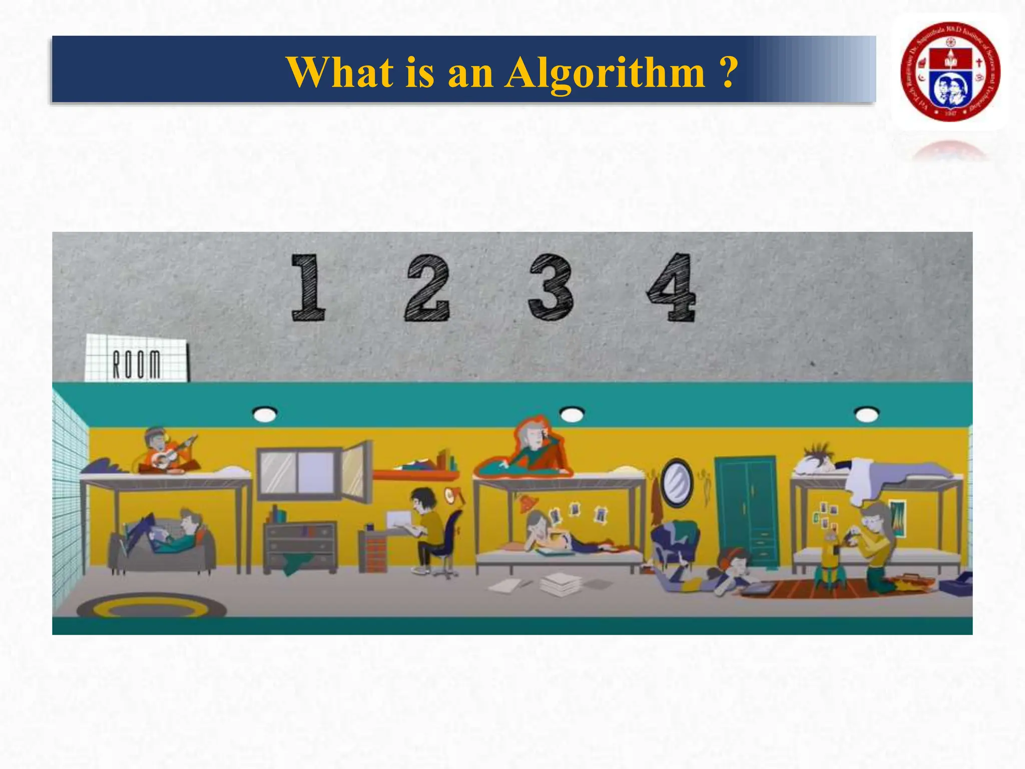 What is an Algorithm ?
 