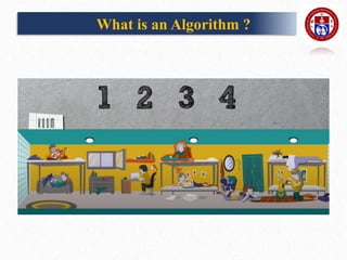 What is an Algorithm ?
 