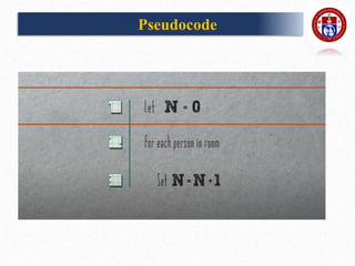 Pseudocode
 