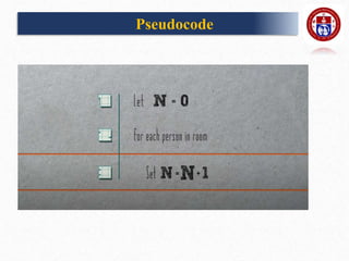 Pseudocode
 